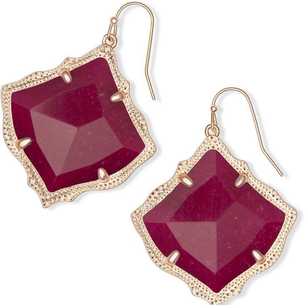 Kendra Scott Kirsten Rose Gold Drop Earrings